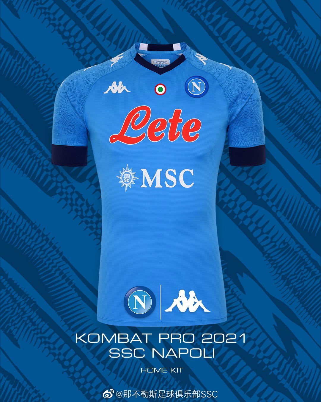 982020/21赛季那不勒斯主场战袍正式公布,高清组图送上_高清图集