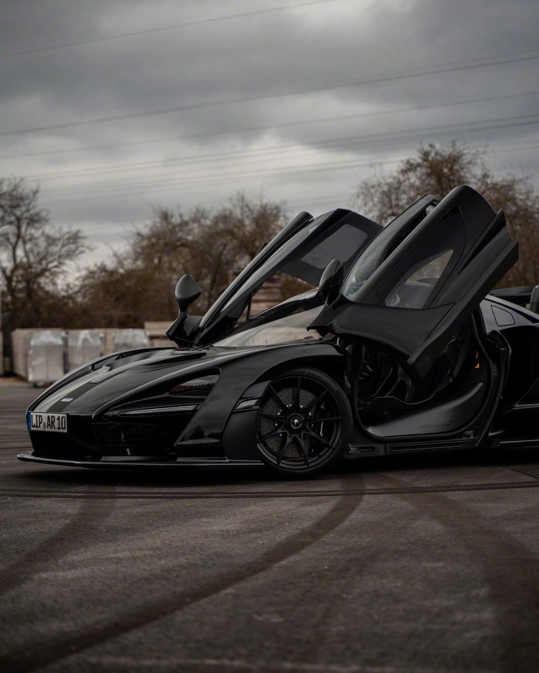 黑色迈凯伦mclaren senna_高清图集_新浪网