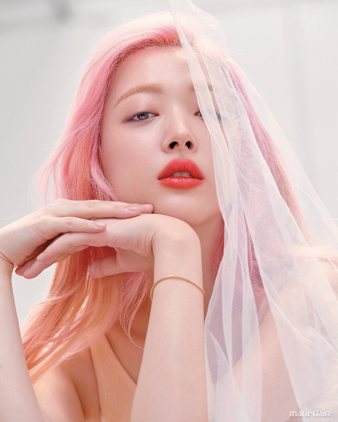 崔雪莉 x marie claire korea 7月号|崔雪莉_新浪新闻