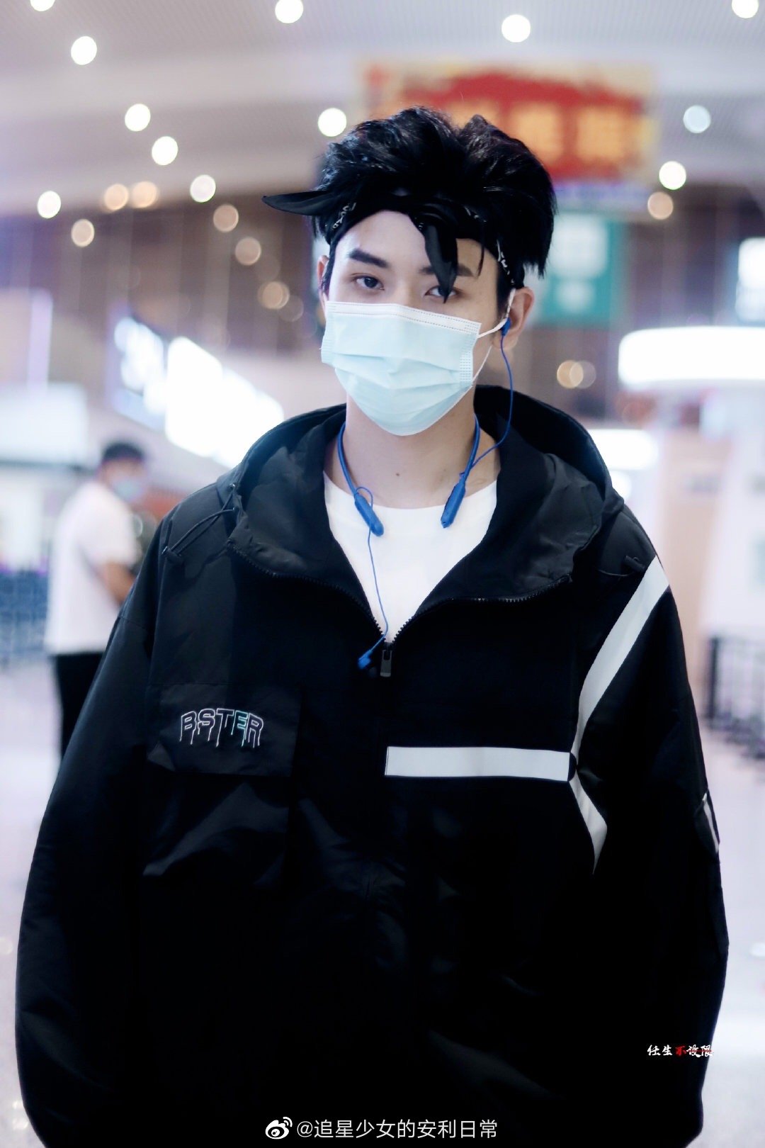 有被今天的发带任豪飒到!