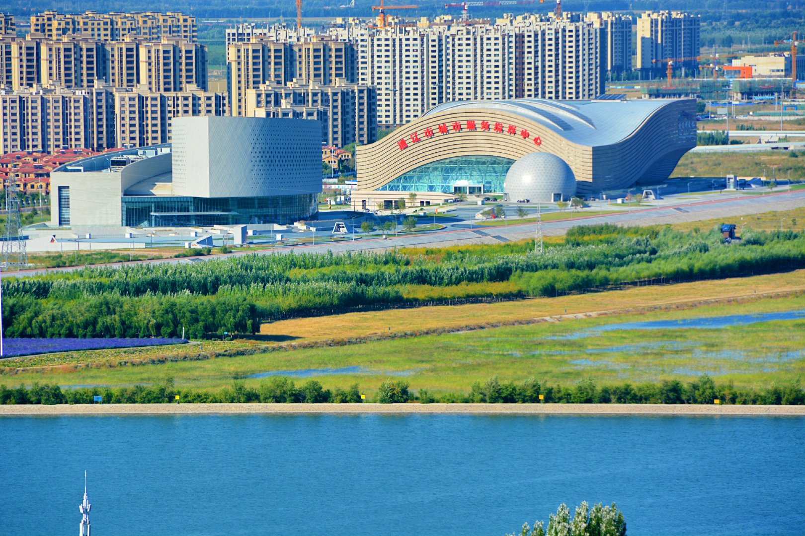 通辽市哲里木大桥东薰衣草花园等,原创拍摄|桥东|通辽市|薰衣草_新浪