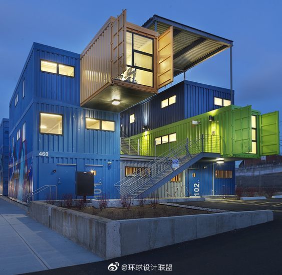 集装箱建筑设计参考