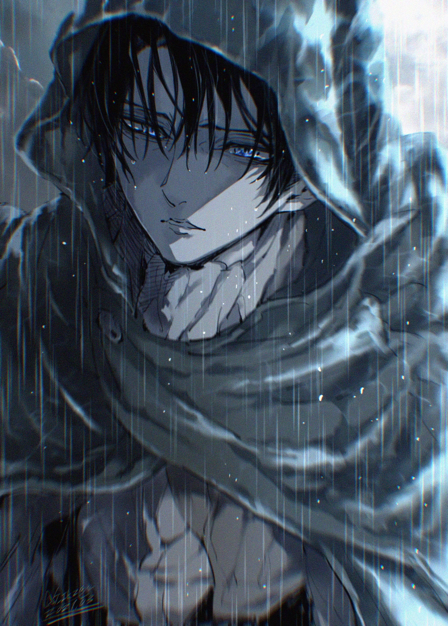 利威尔阿克曼,「ikzo」太太的画风真的绝!