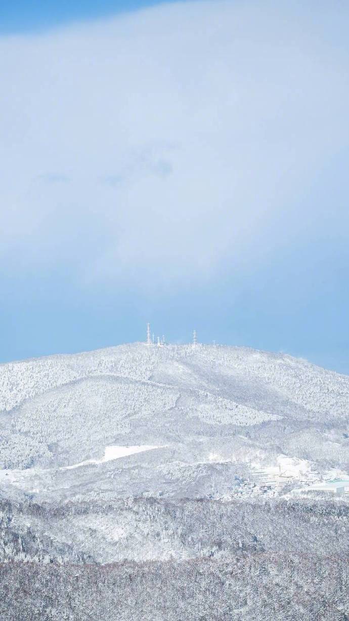 北海道的雪好像来自二次元 日本