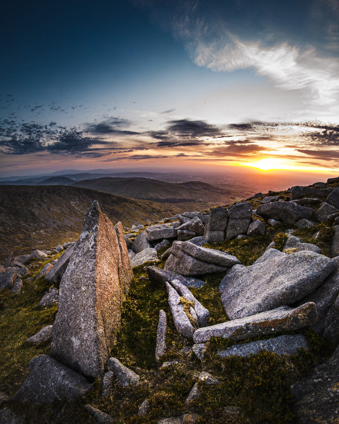 北爱尔兰深处,莫恩山的荒原,太迷人了