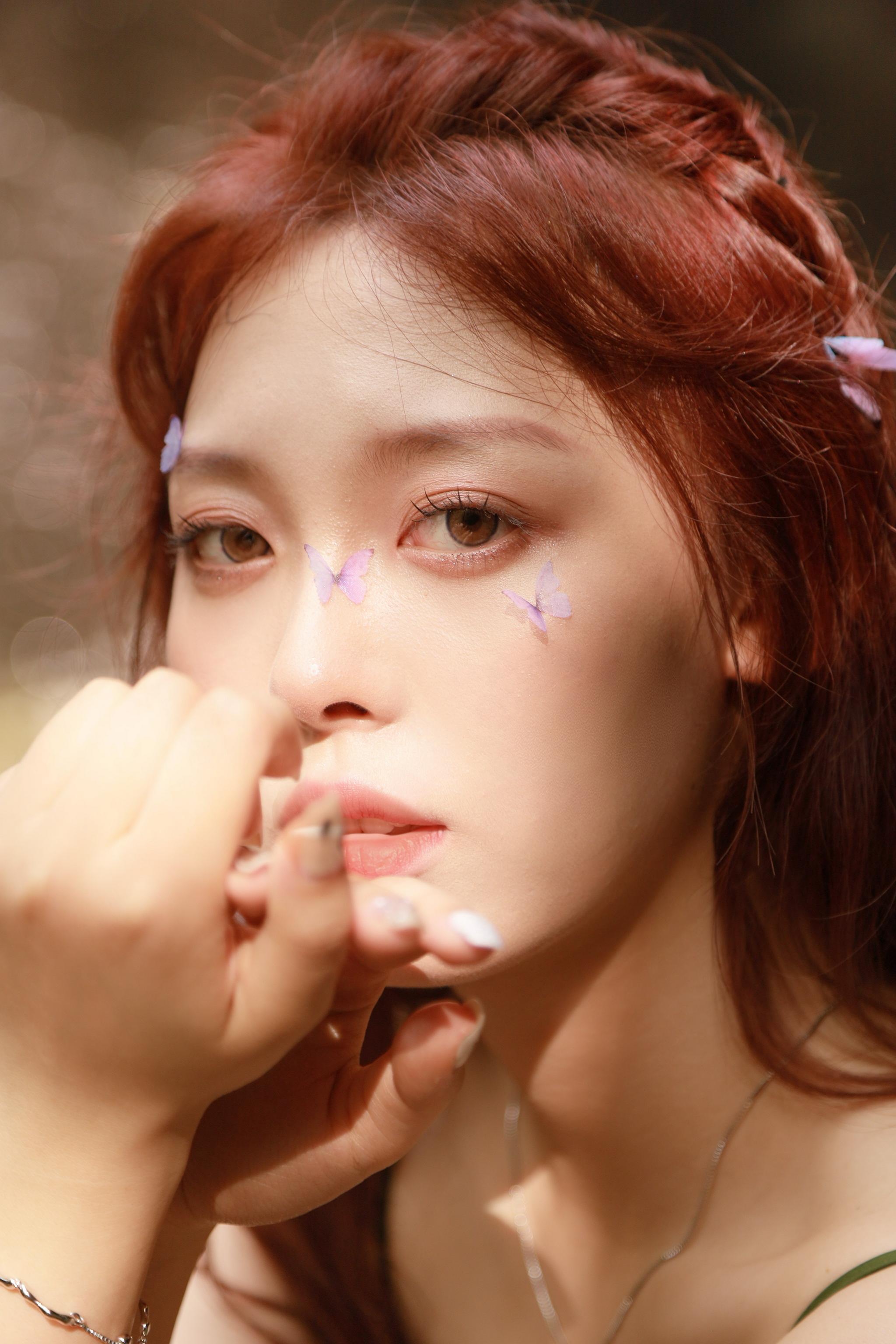 精灵妆展示没看够的♀ 拍摄当天是有彩虹的