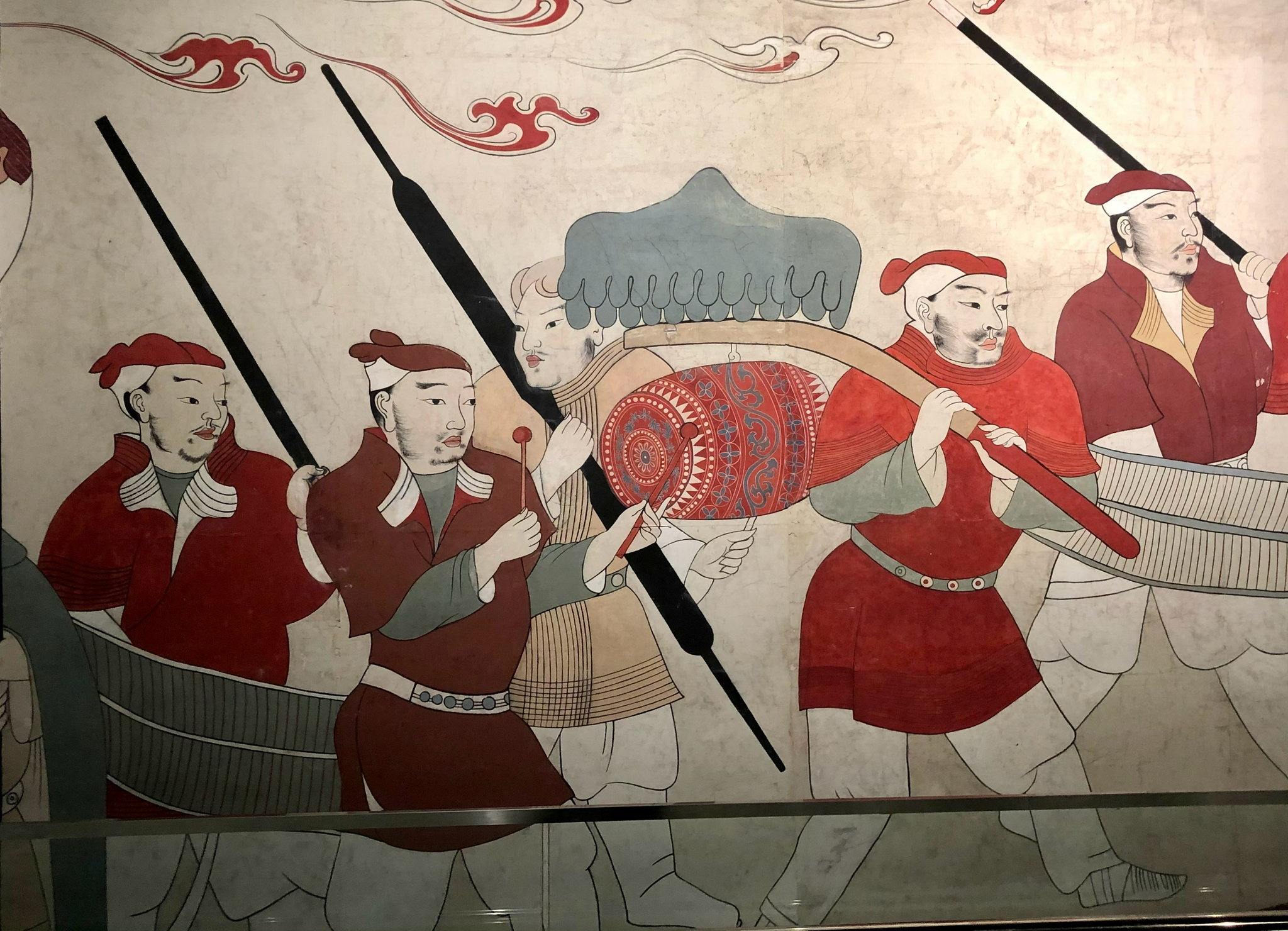 北齐文宣帝|高阳墓墓道东壁壁画