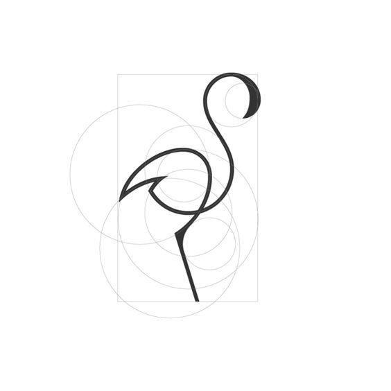 logo绘制中的辅助线