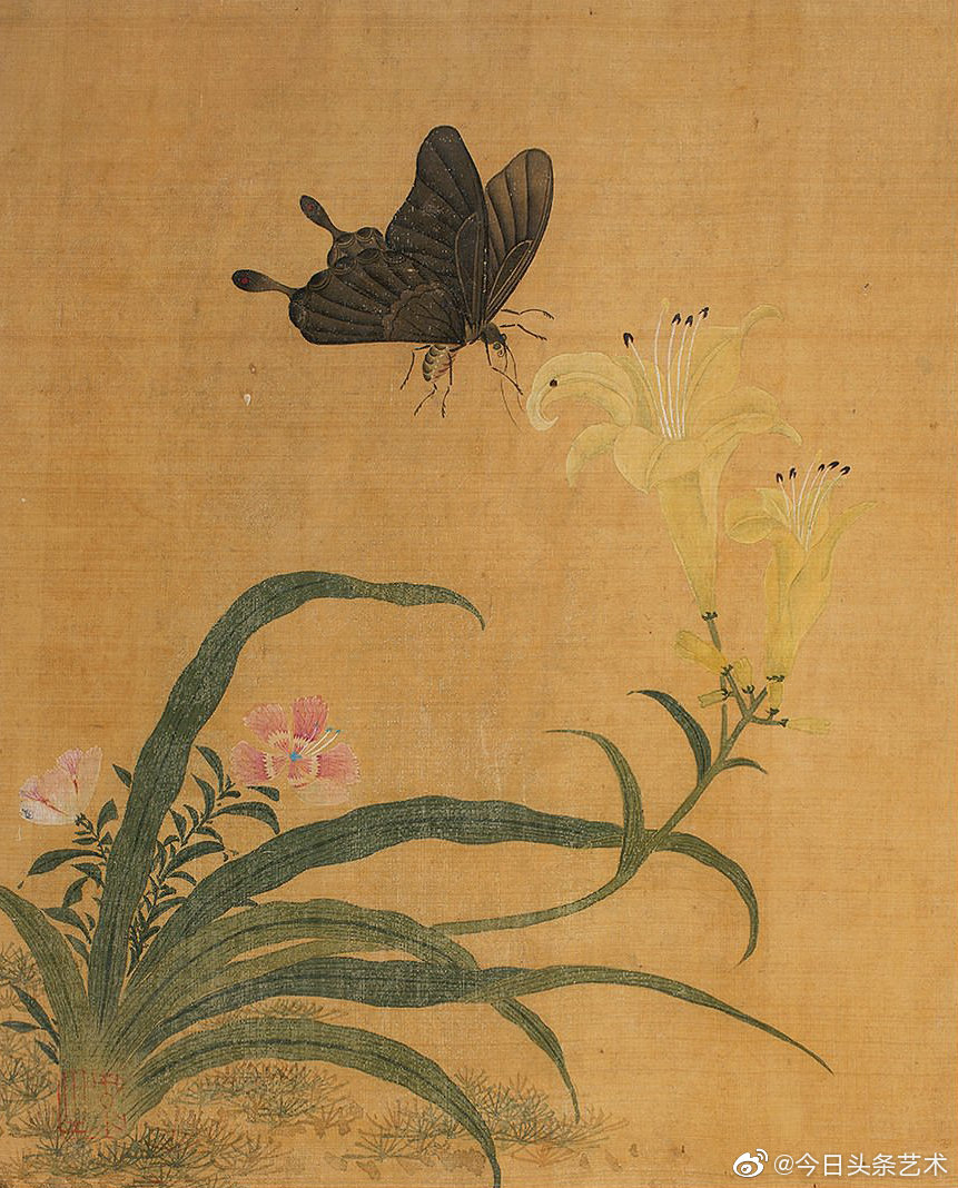 明代画家王谷祥花鸟画