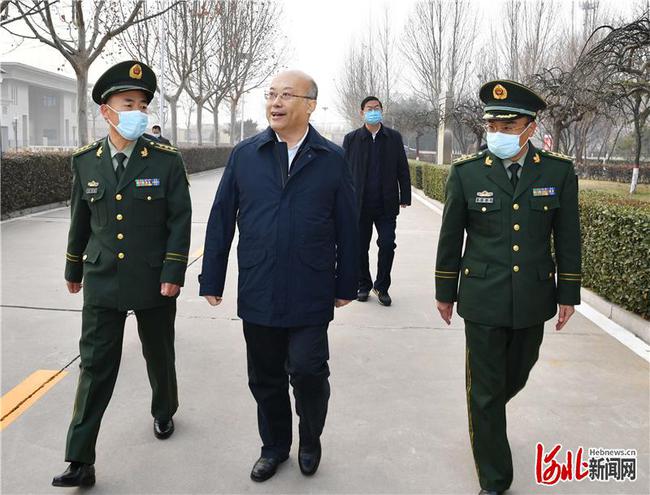 王正谱到邢台市走访慰问基层干部群众和驻冀部队官兵