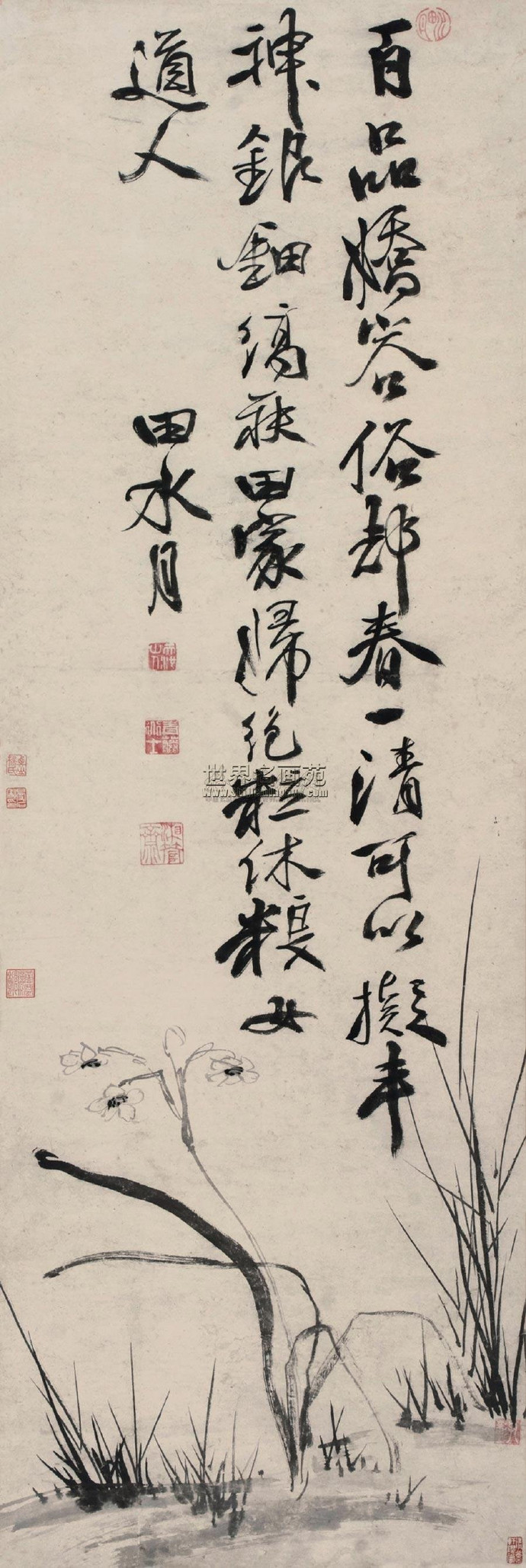 明代著名书画家徐渭精品书画作品欣赏