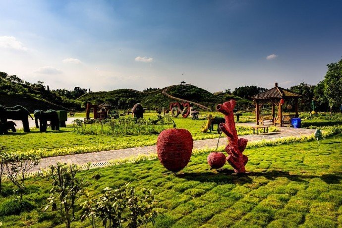 重庆渝北区大湾镇花漾渔村建设美丽乡村