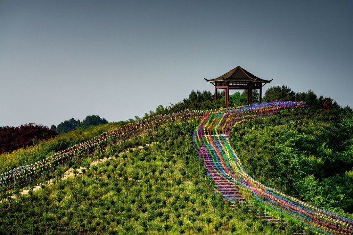 重庆渝北区大湾镇花漾渔村建设美丽乡村