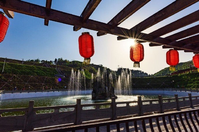 重庆渝北区大湾镇花漾渔村建设美丽乡村