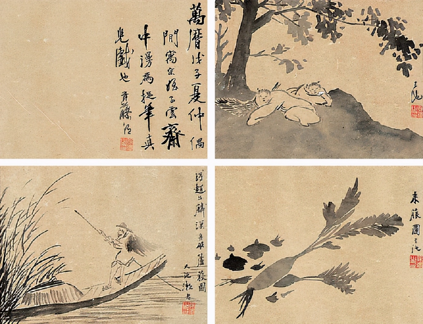 明代著名书画家徐渭精品书画作品欣赏