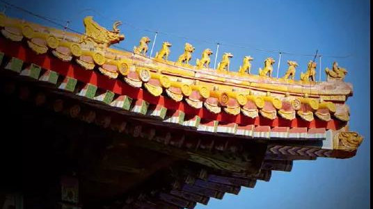 从俗语中的“五脊六兽”到中国的屋顶文化|中国屋顶|建筑_新浪新闻