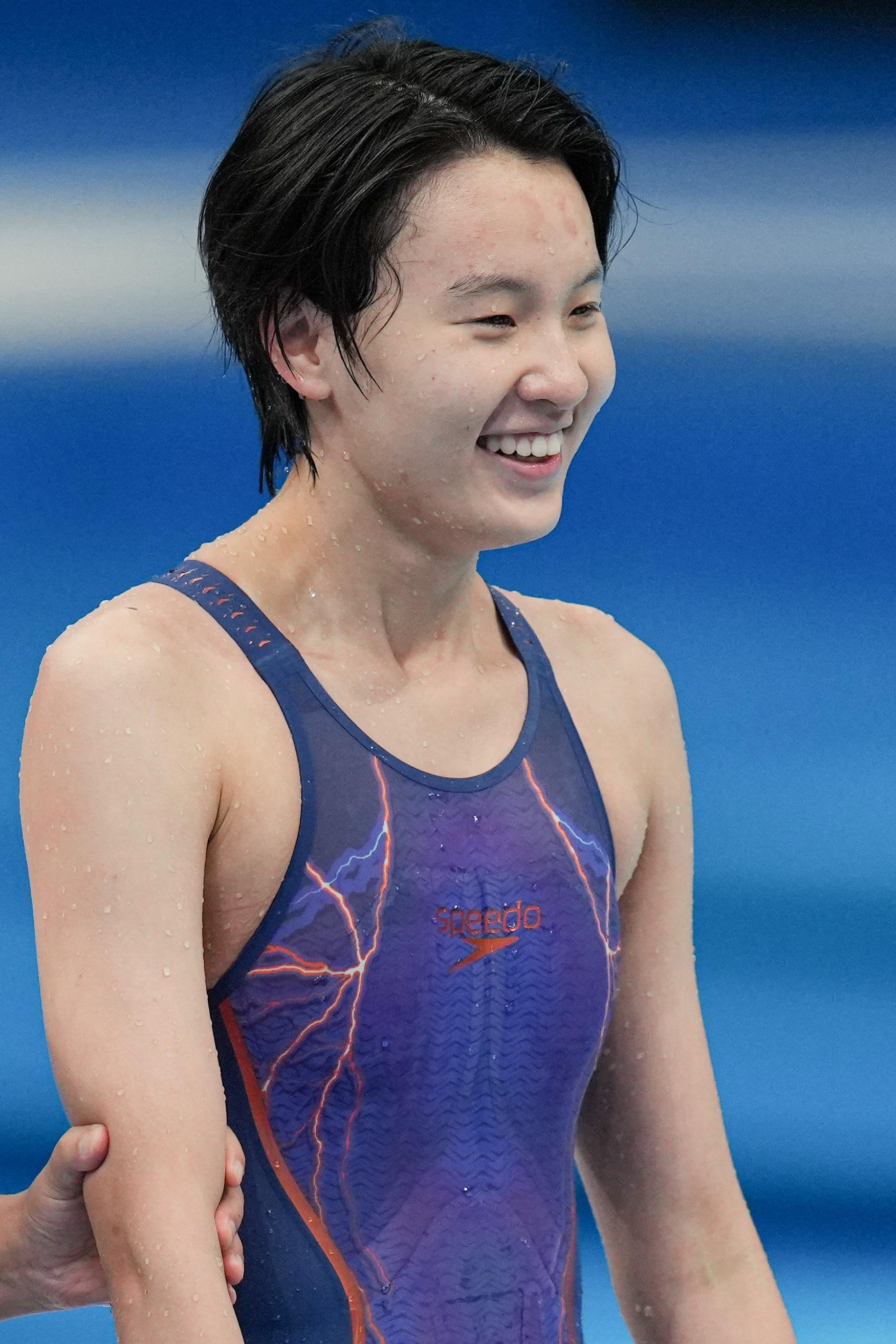(东京残奥会)游泳——中国选手包揽女子50米自由泳s11级冠亚军