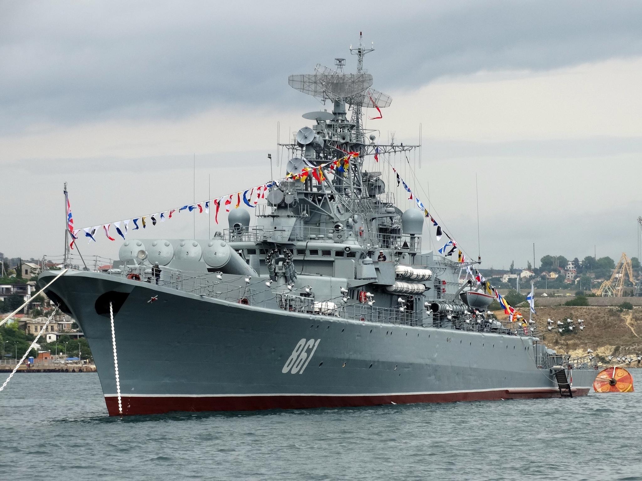 俄罗斯黑海舰队1135型护卫舰"美好"号