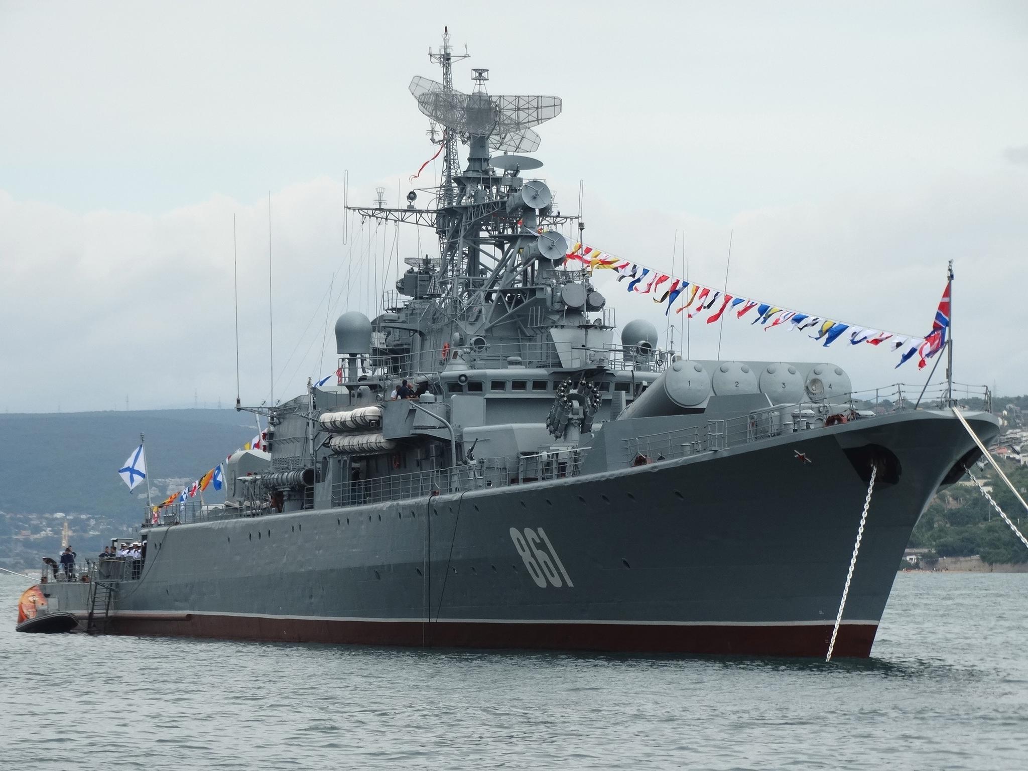 俄罗斯黑海舰队1135型护卫舰"美好"号