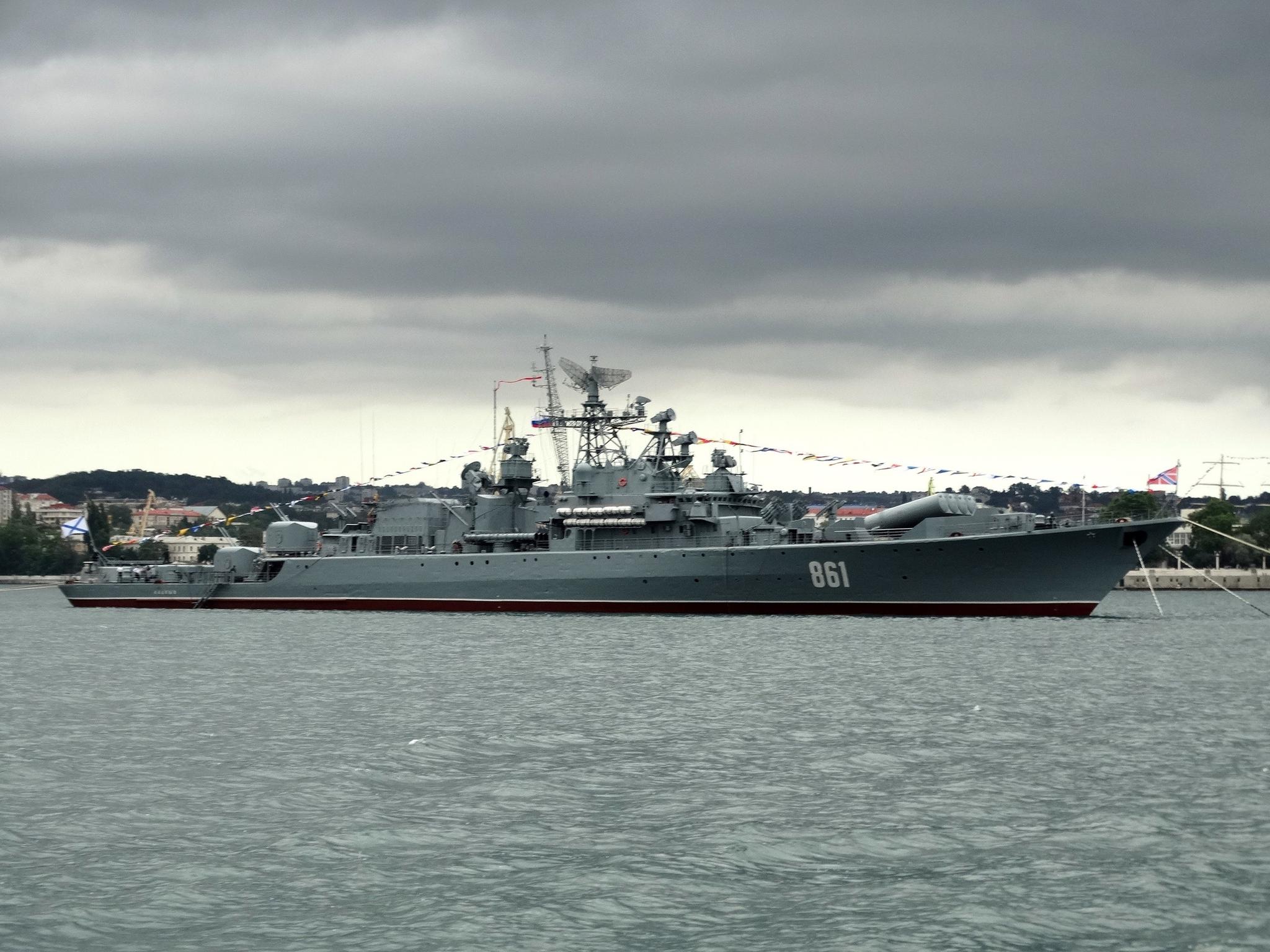 俄罗斯黑海舰队1135型护卫舰"美好"号