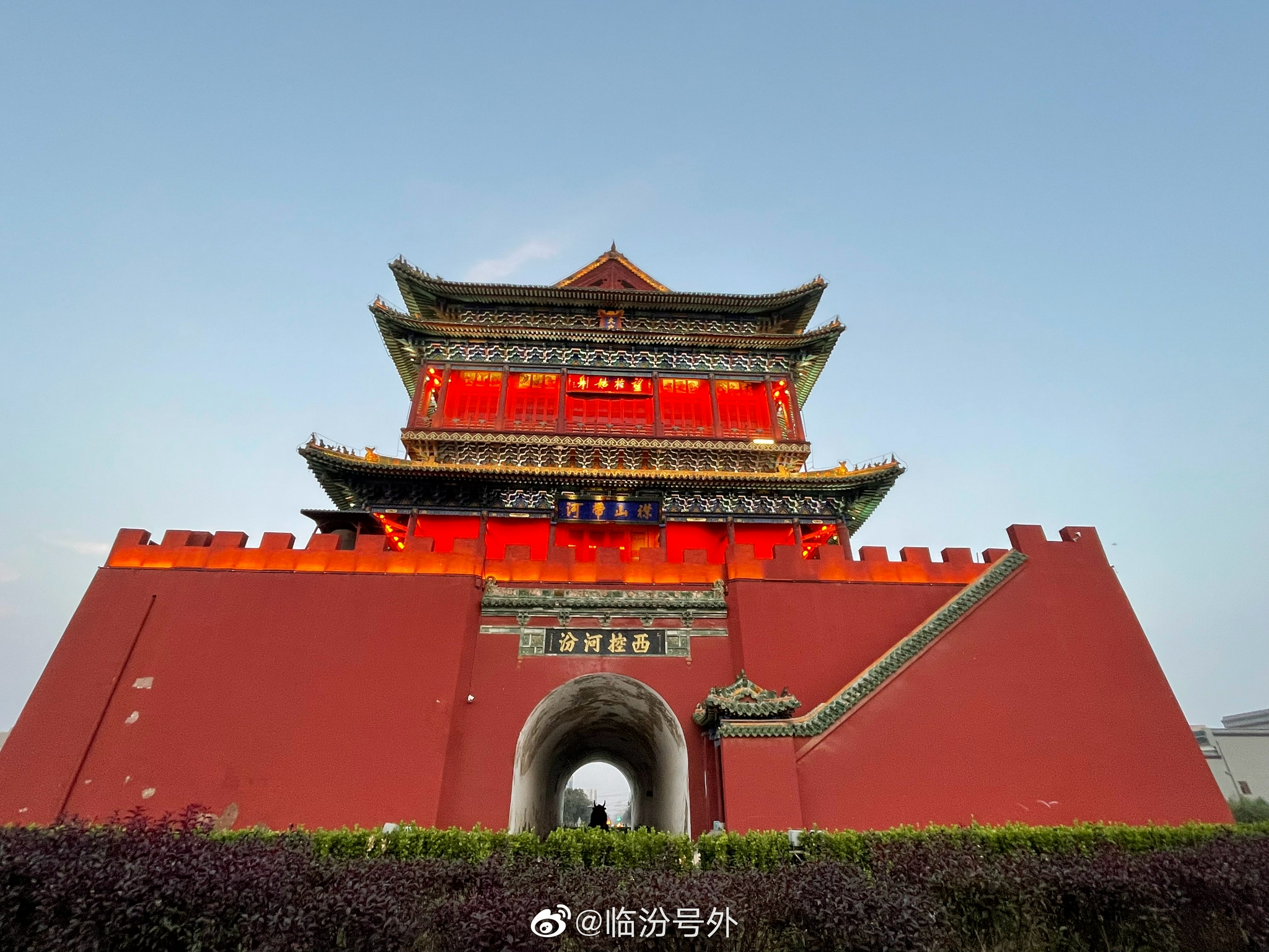 临汾大鼓楼_高清图集_新浪网