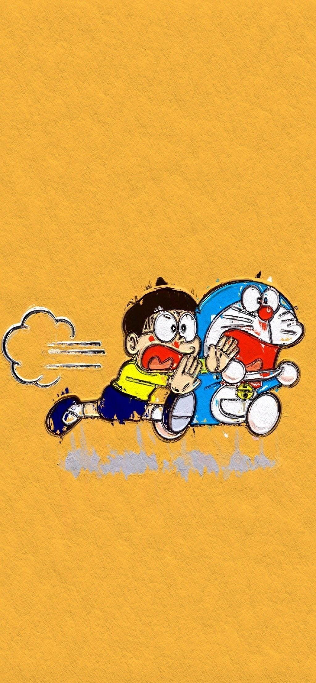 你喜欢的蓝胖子竖屏手机壁纸