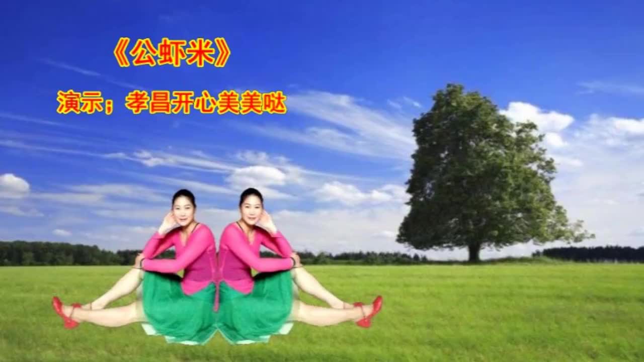 孝昌开心美美哒广场舞公虾米