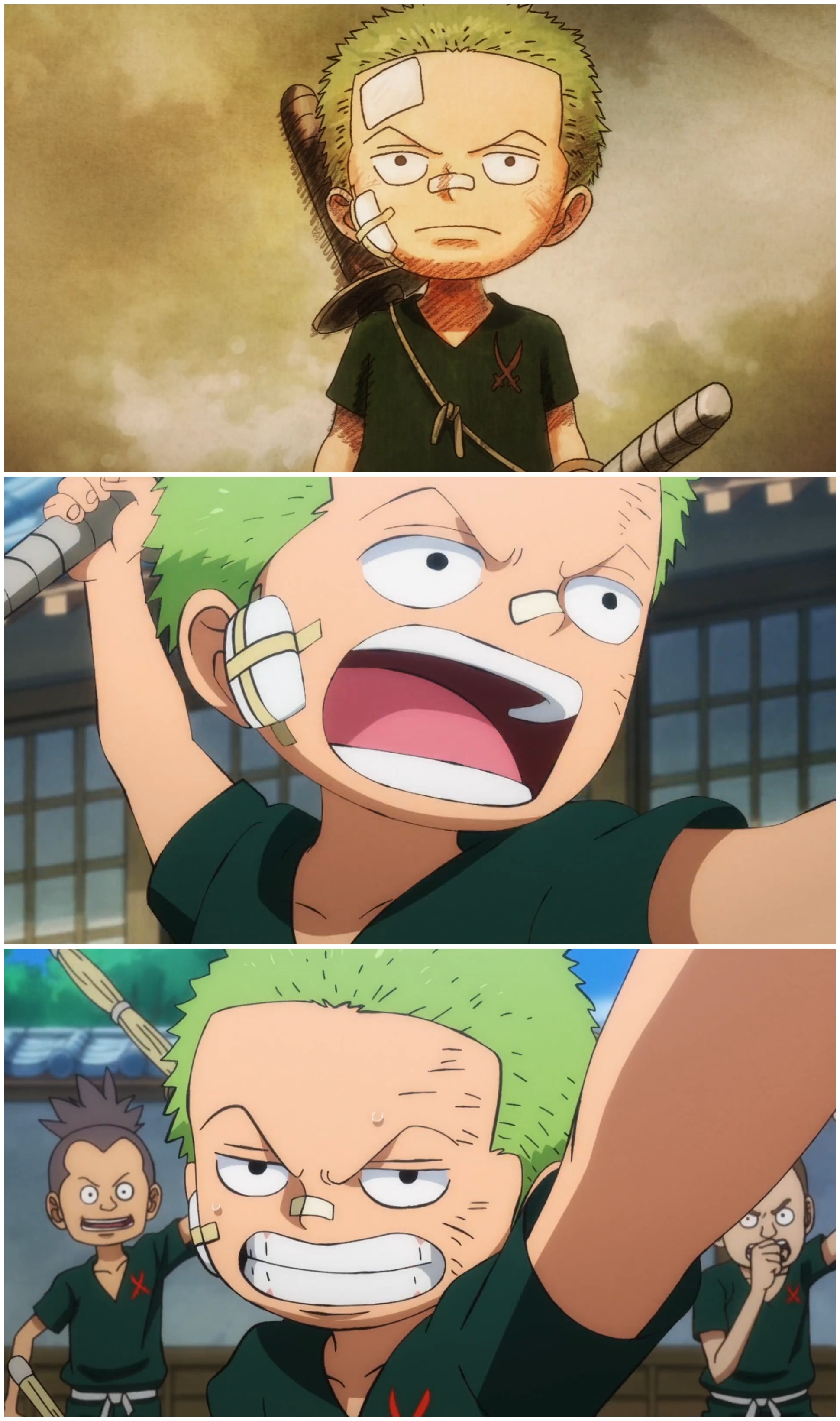 海贼王1060集动画中的回忆篇小索隆纯享截图集合来啦_高清图集_新浪网