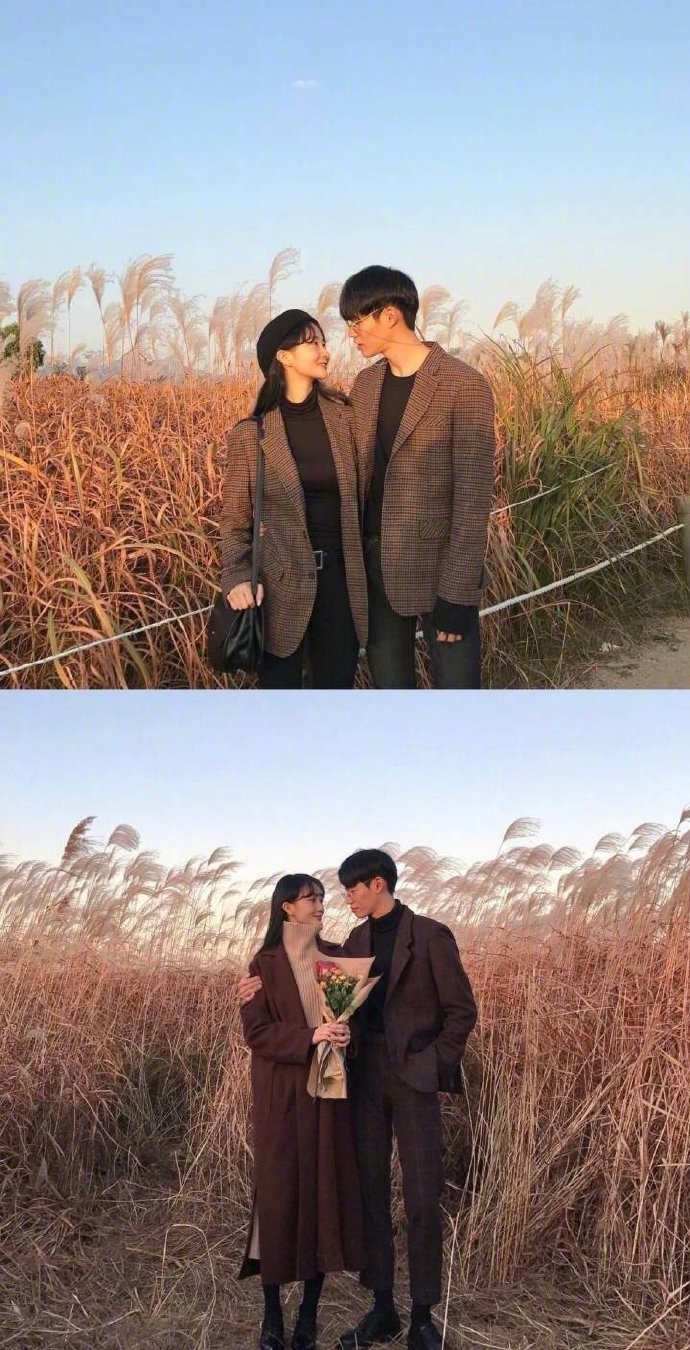 情侣拍照姿势大全