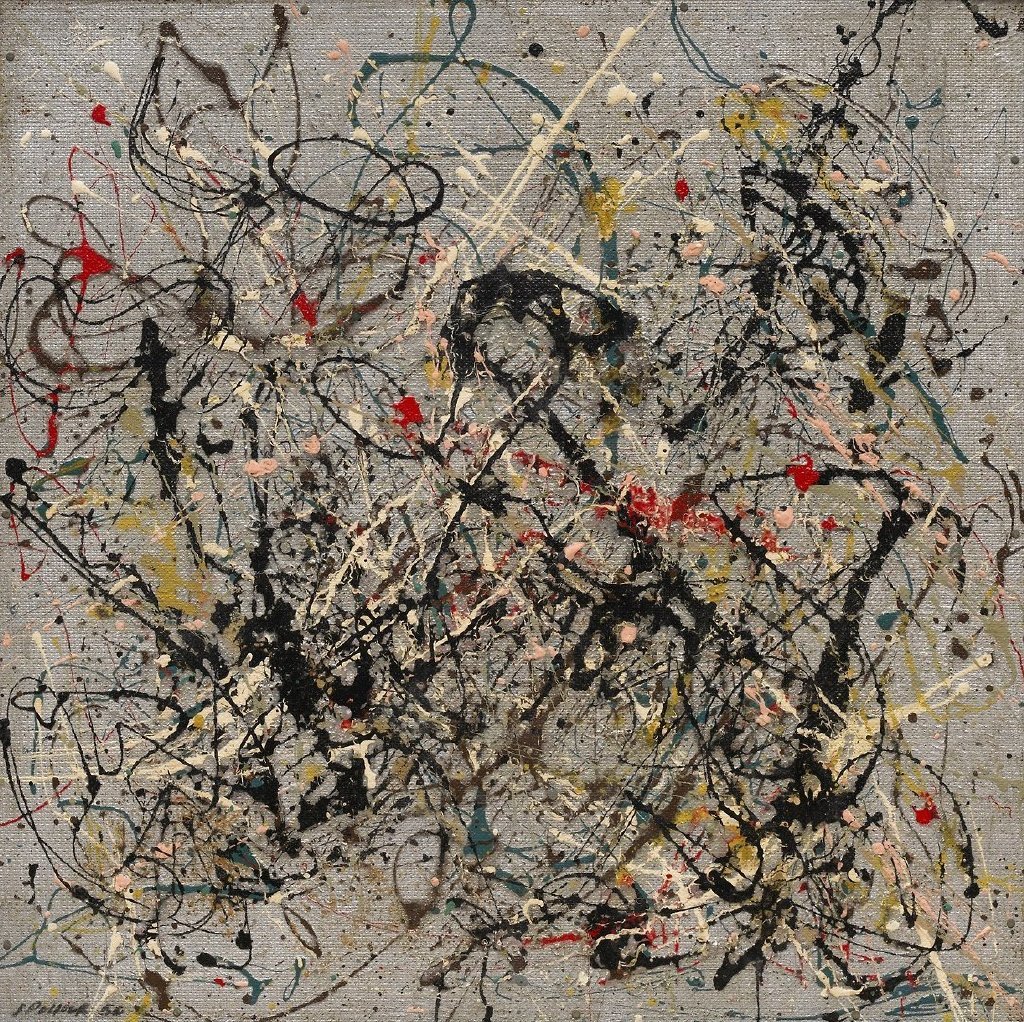 抽象表现主义画家杰克逊 波洛克 Jackson Pollock