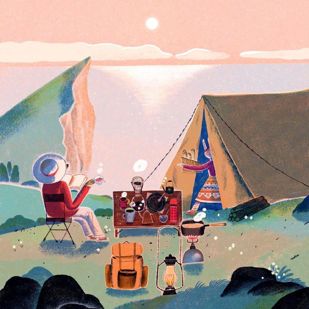 插画师 lisk feng 笔下的奇幻插画