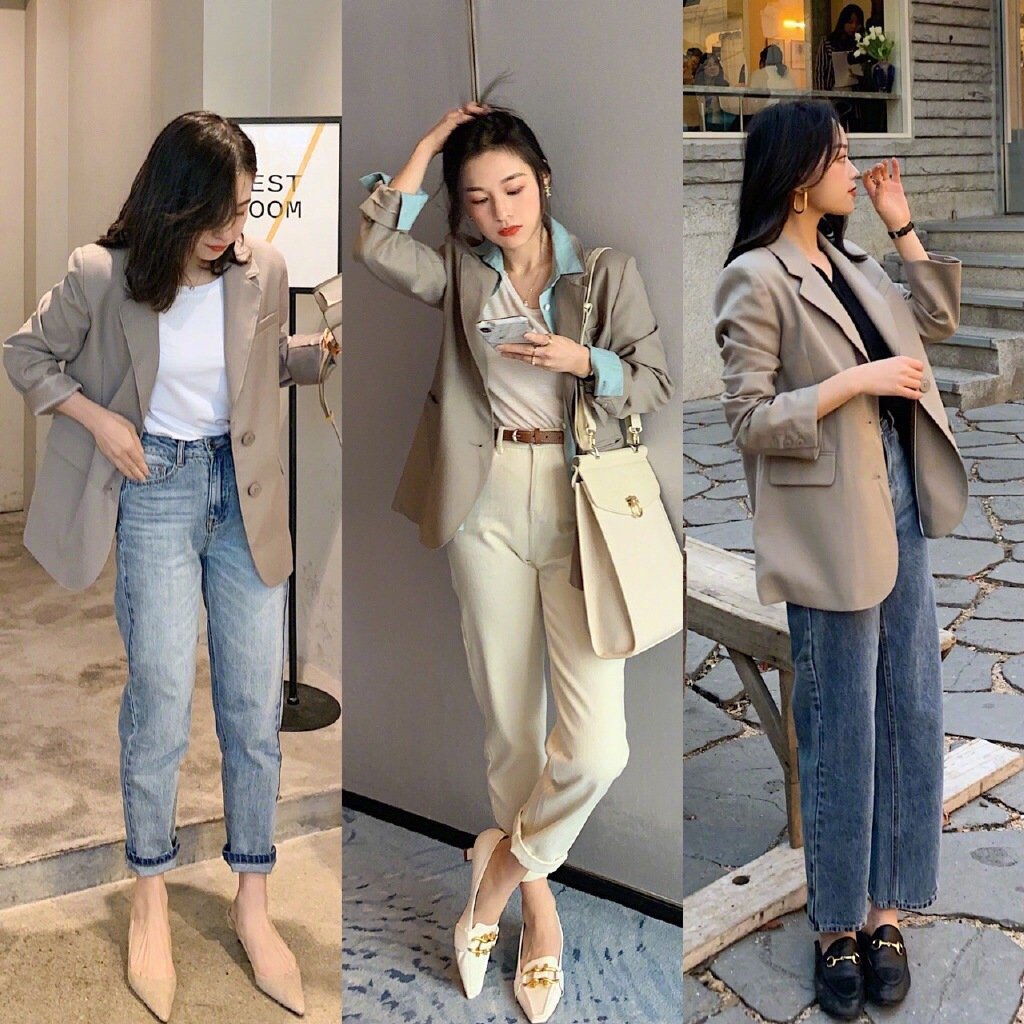 用百搭的小西装承包你的春天, 休闲通勤都超飒