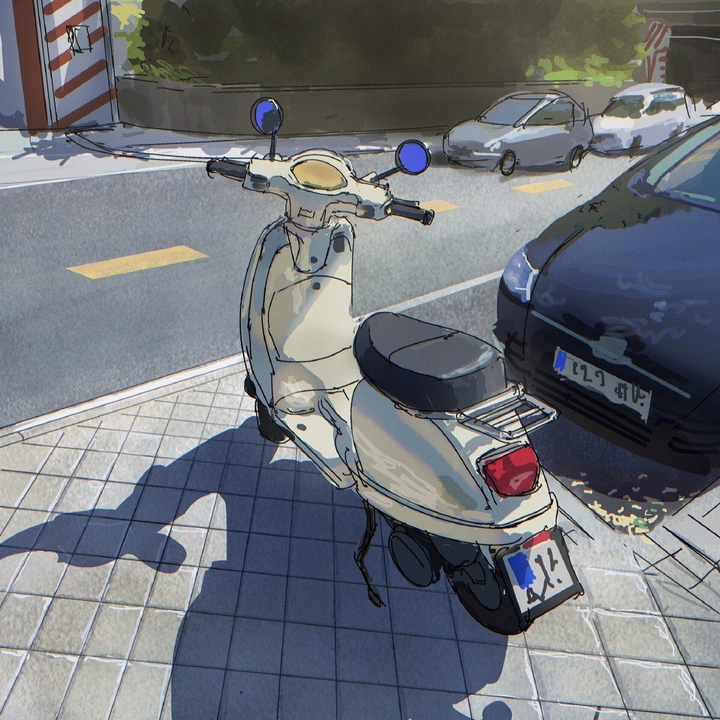 来自西班牙艺术家 ramon nunez 笔下的生活片段