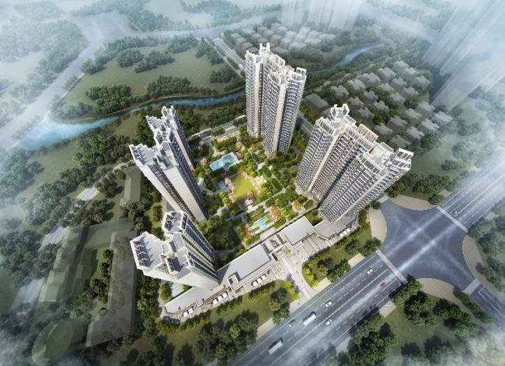 保利悦湖公馆营销中心开放,推出建面约85-117㎡产品|保利|石排|公馆