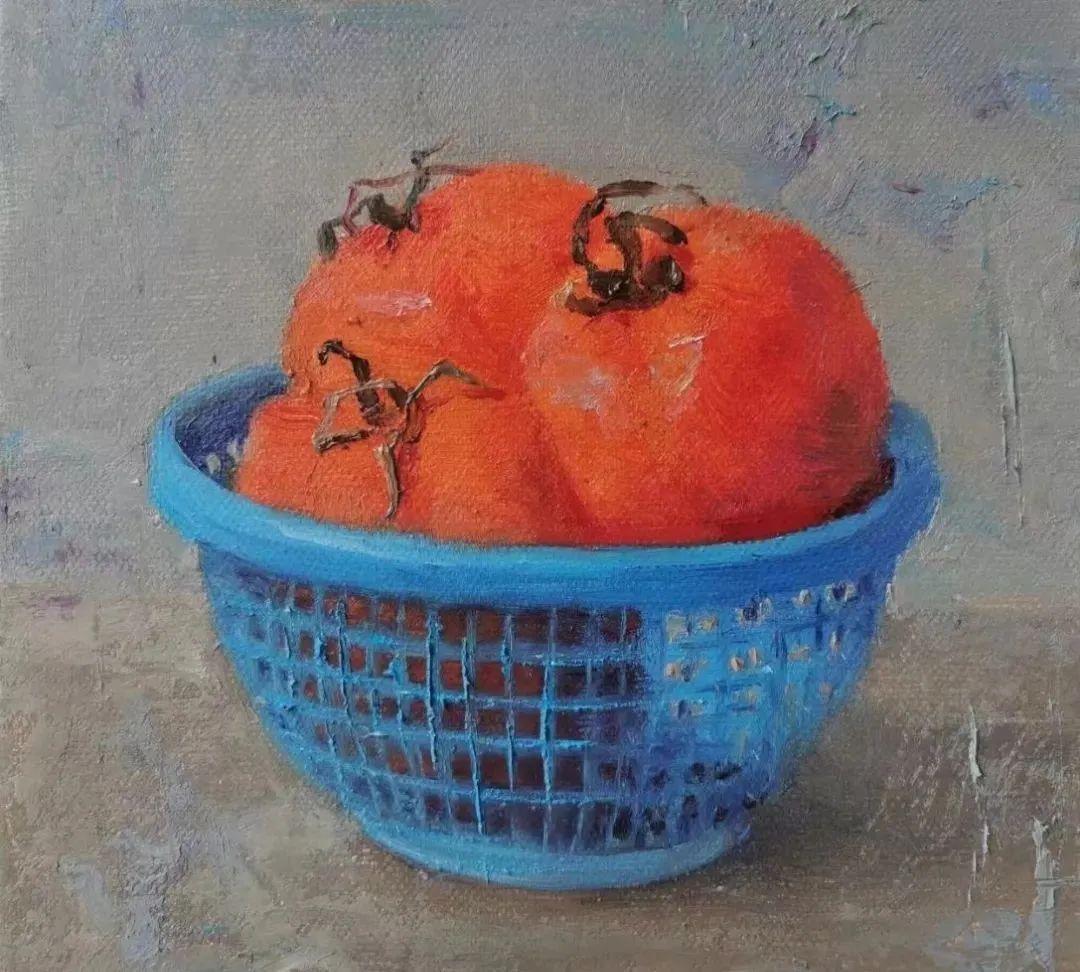 广东画院画家颜苏平静物写生油画作品欣赏