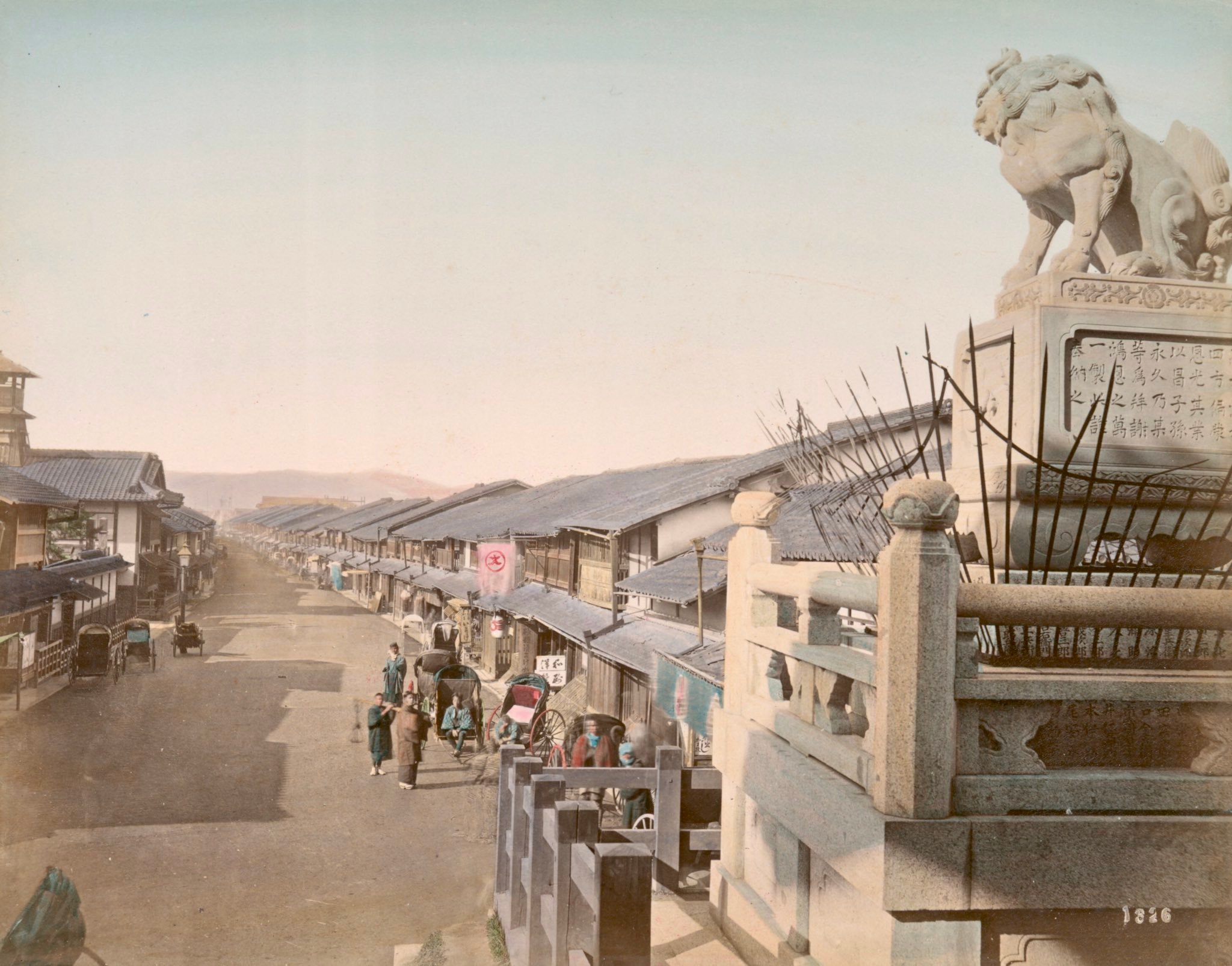 明治时代初期的京都(图1,3,5,7)