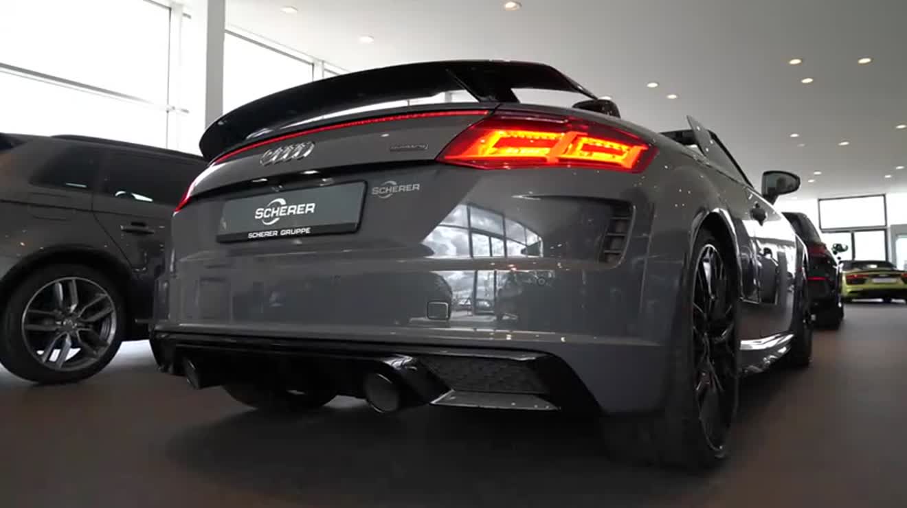 2020款奥迪ttroadster到货了解完外观内饰才知道啥叫帅气