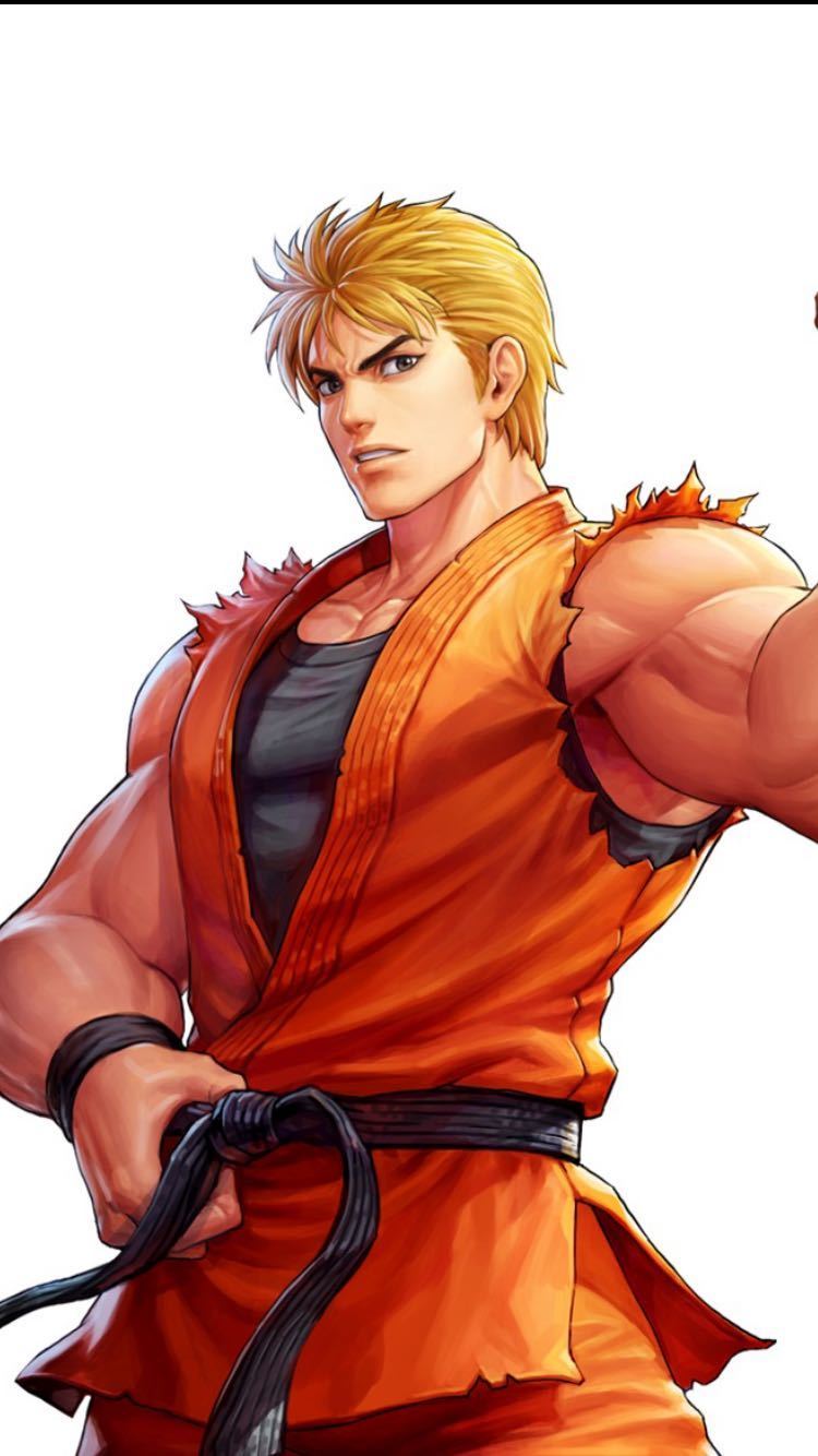 这套图的拳皇人物画风真是太帅了!