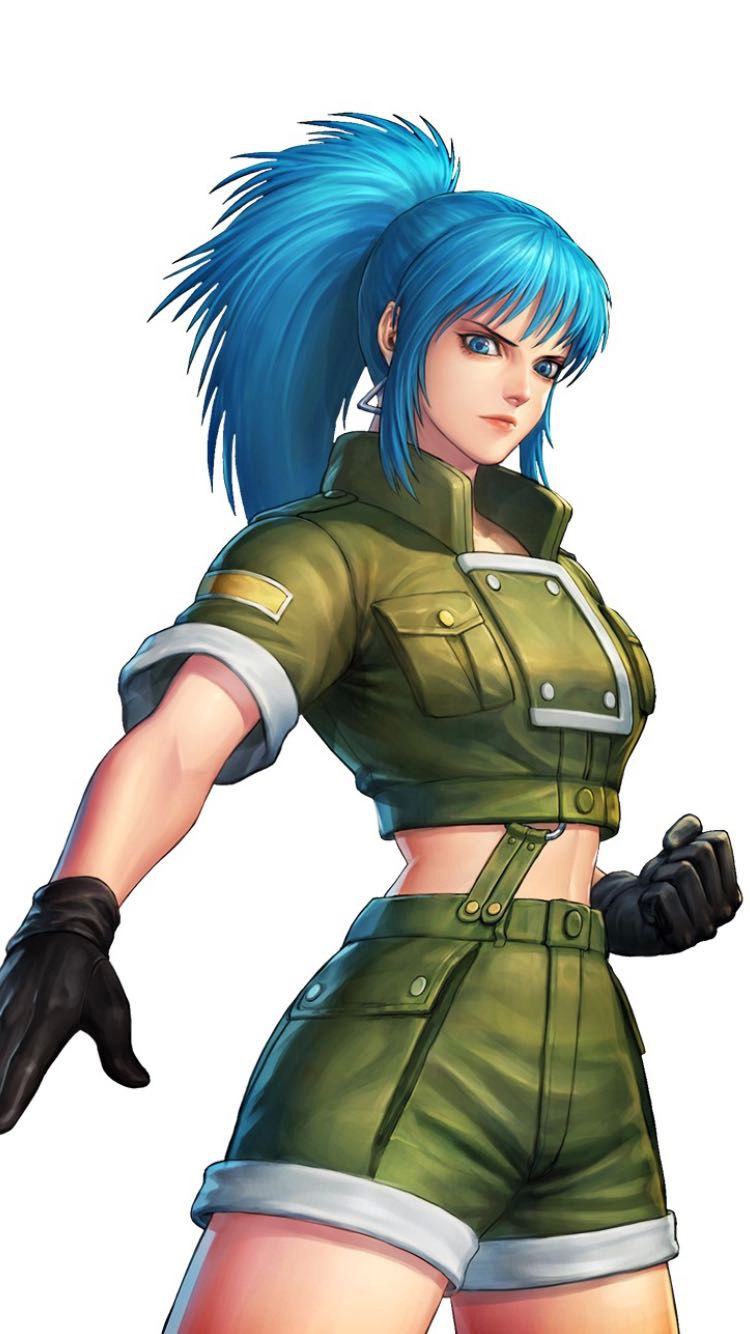 这套图的拳皇人物画风真是太帅了