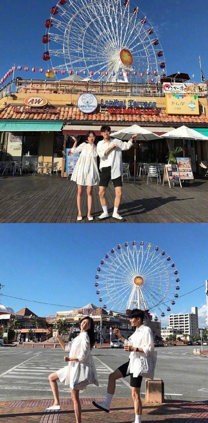 情侣拍照姿势大全