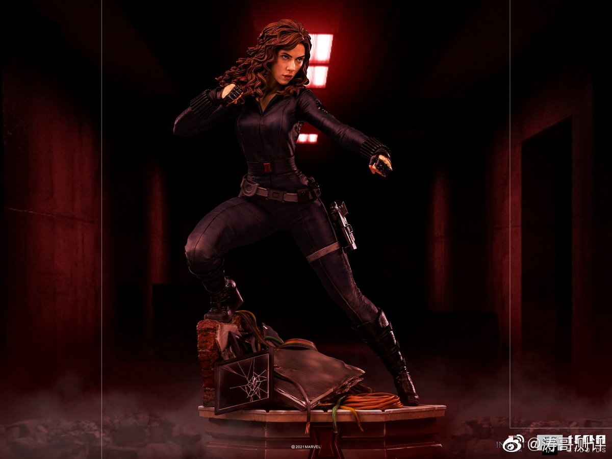 iron studios推出了一款the infinity saga系列的黑寡妇