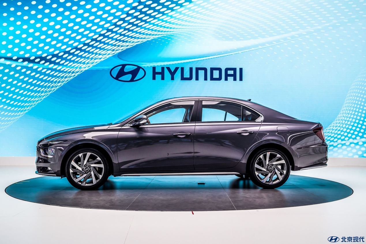 明年一季度上市北京现代全新一代名图名图纯电动