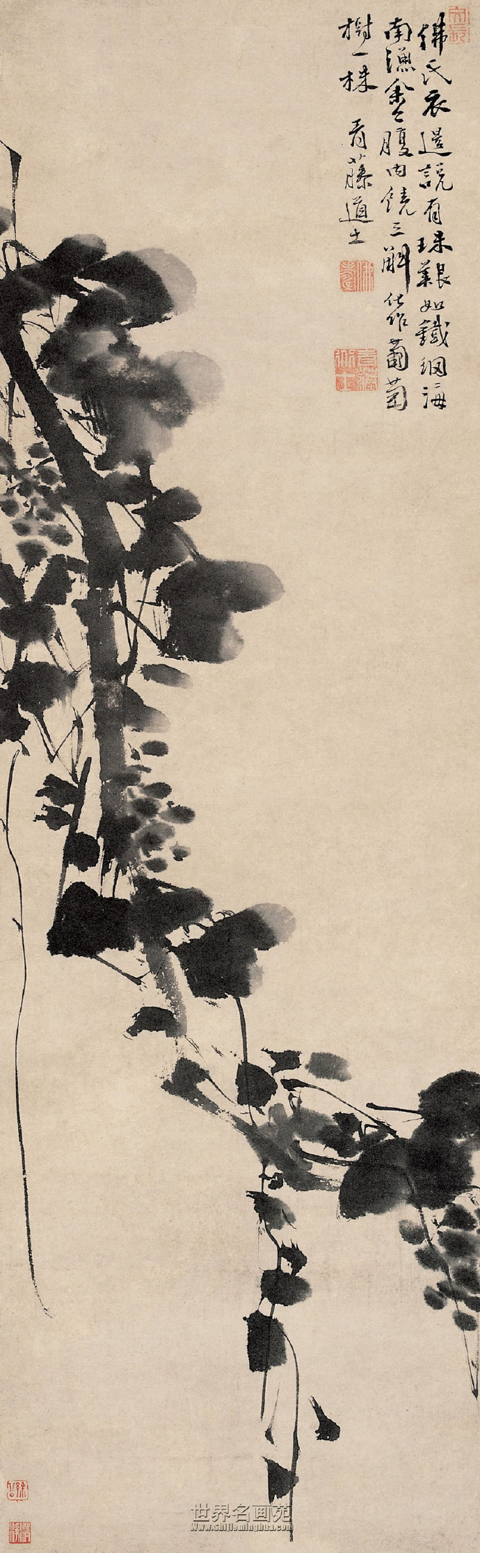 明代著名书画家徐渭精品书画作品欣赏