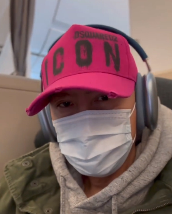 甄子丹不把影迷当外人,秀老婆汪诗诗火辣身材,裙摆开到大腿根了