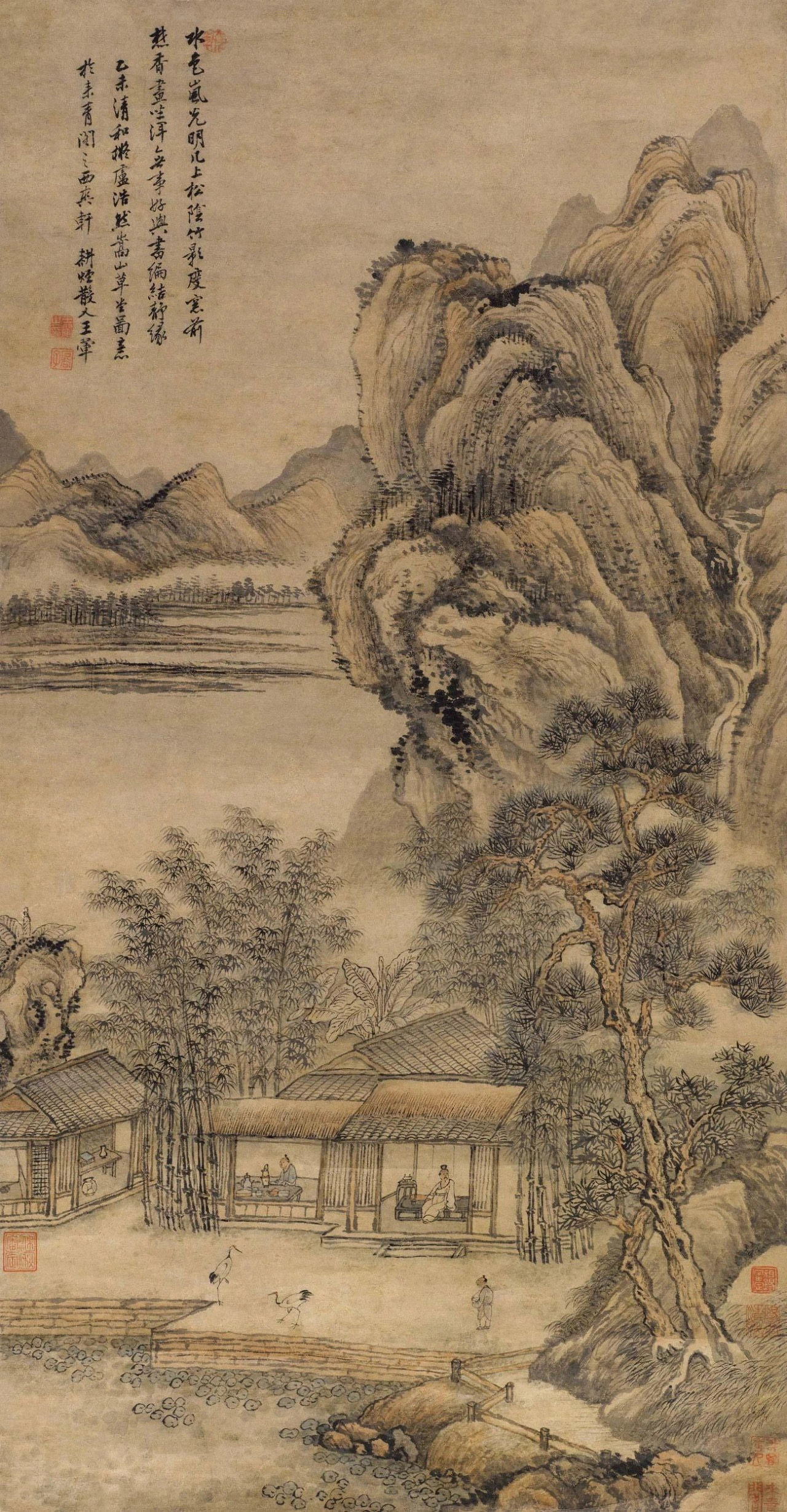 王翚山水精品欣赏!_高清图集_新浪网