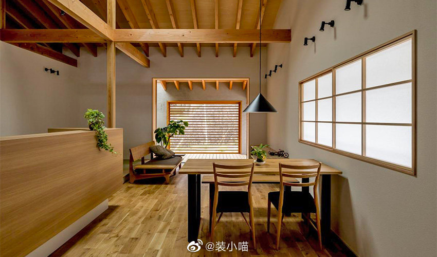 一个屋檐下,日本滋贺县102㎡日式木构造亲子宅……__财经头条