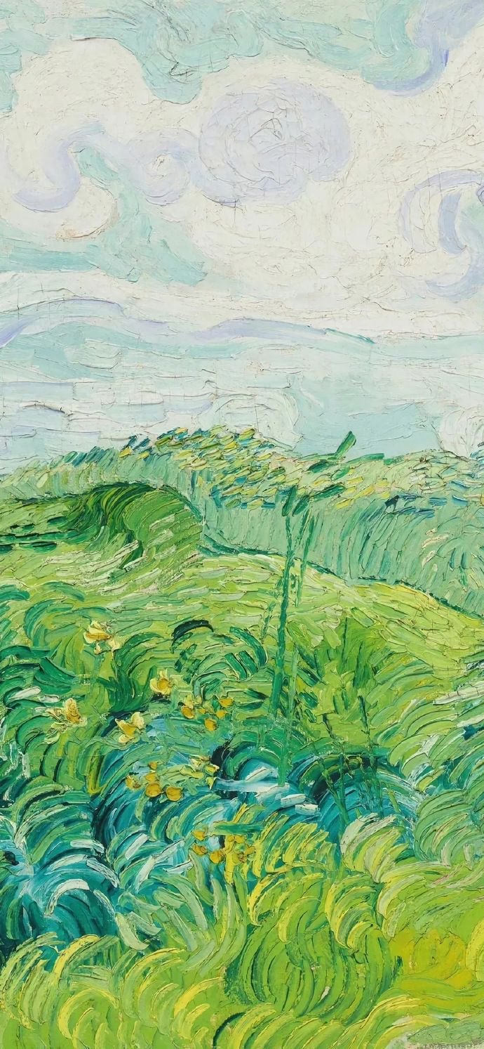 来丰富一下 绿色系锁屏壁纸