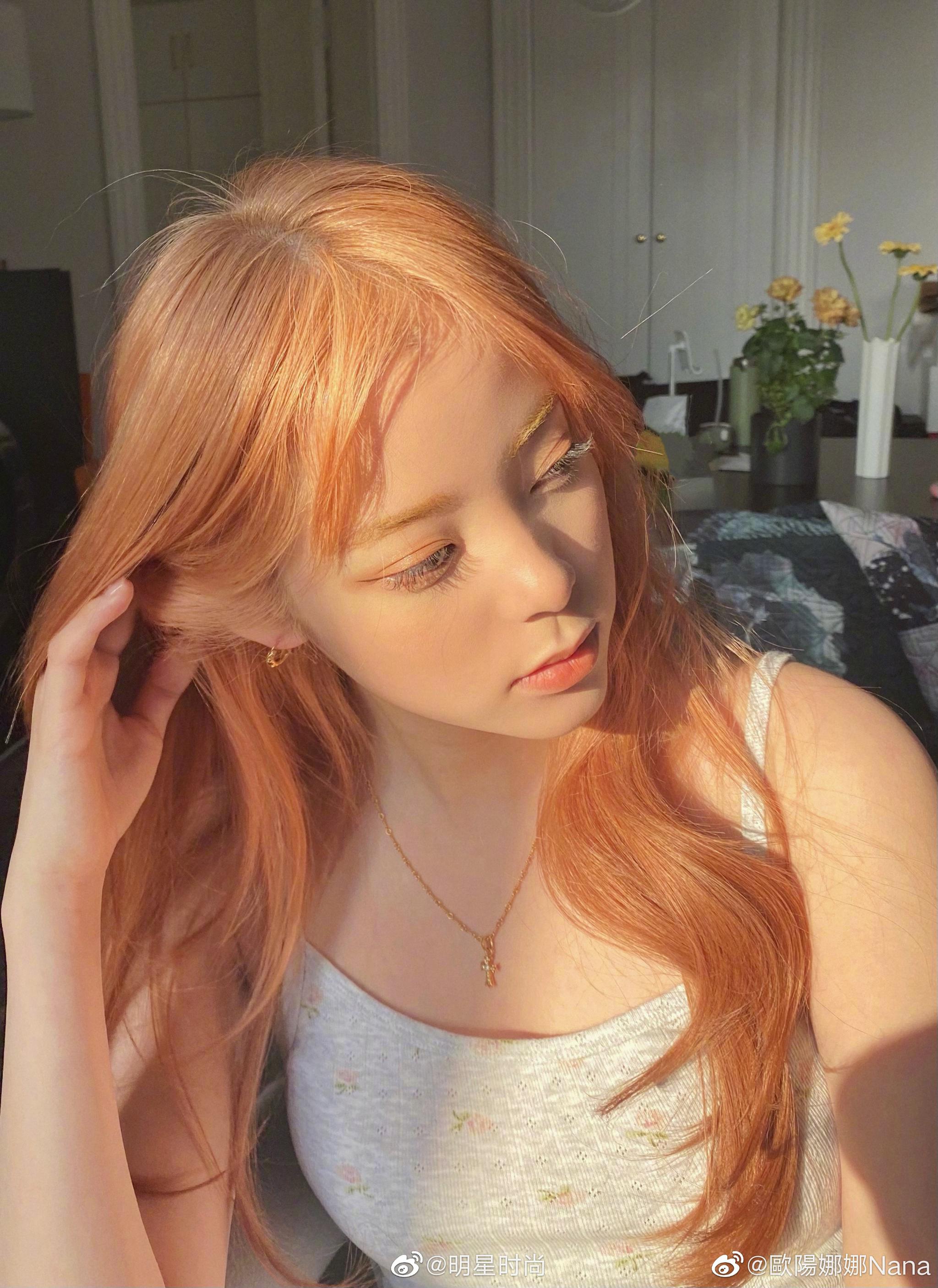 欧阳娜娜金发造型来袭,是辣妹本人没错啦