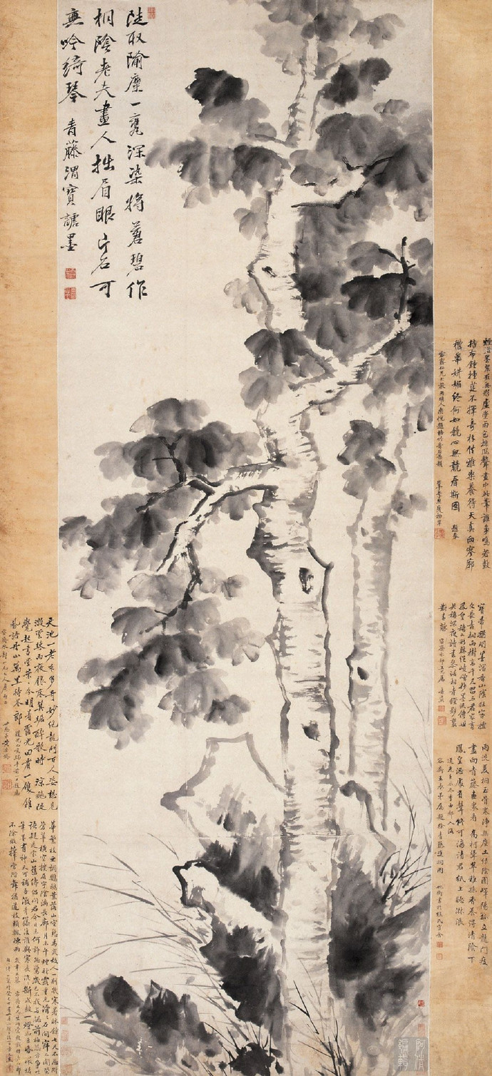 明代著名书画家徐渭精品书画作品欣赏