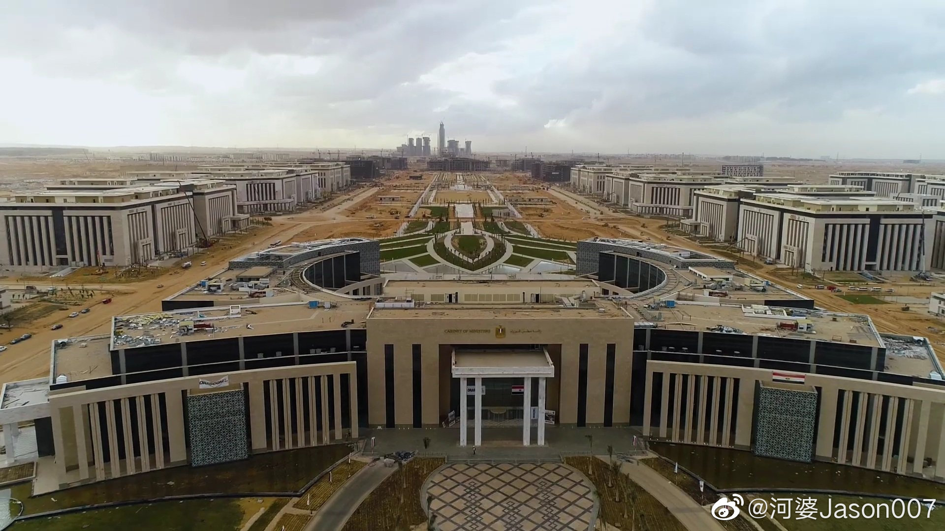 埃及新行政首都建设,中建